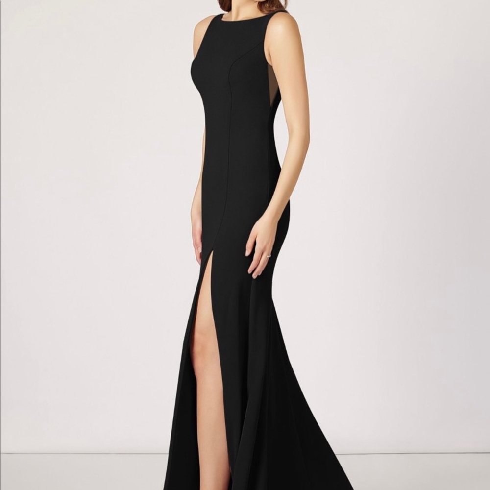 Azazie Rouge Bridesmaids Dress Black: Small
